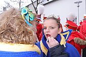 Jeckentreff der Stadt-Garde und Karnevalszug in Merl